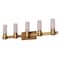 Maxim Lighting Contessa 5-Light 36.75" Wide Natural Aged Brass Vanity Light 22415SWNAB - alternate 4